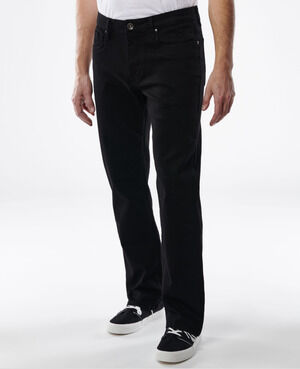 Lazer Men Straight Fit Jeans Black Size 31X30